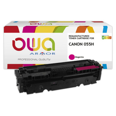 Toner ARMOR magenta compatible CANON 055H  - Fiducial