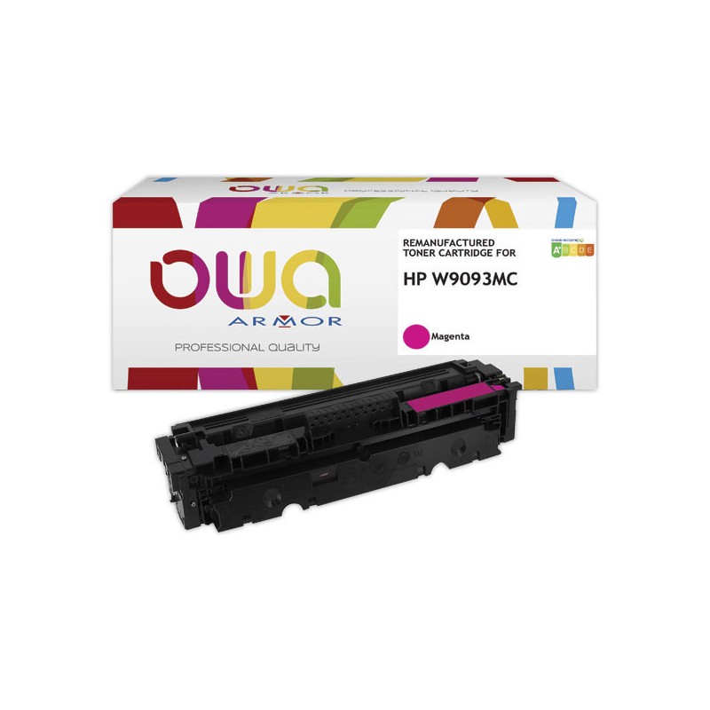 Toner OWA équivalent HP W9093MC Magenta  - Fiducial