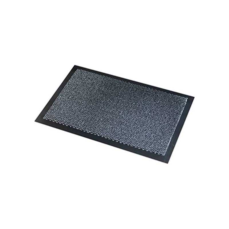 Tapis d'entrée 60 x 90 cm gris noir  - Fiducial