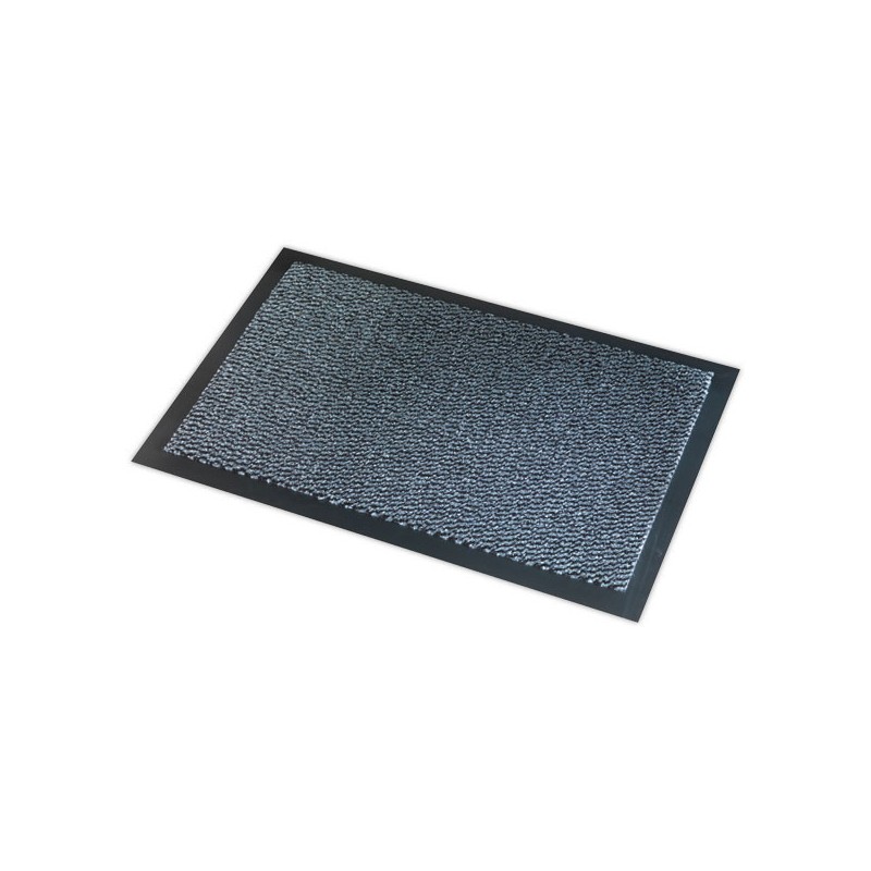 Tapis d'entrée 90 x 150 cm gris noir  - Fiducial