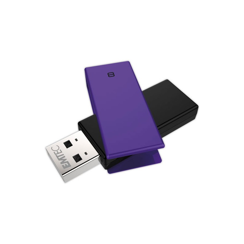 Clé USB ECO C350 8Go 2.0 Violette  - Fiducial
