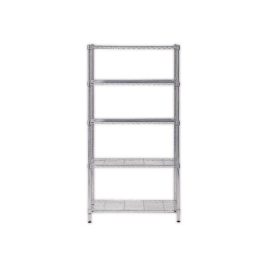 Etagère multifonction 5 niveaux L90 x H200 cm  - Fiducial