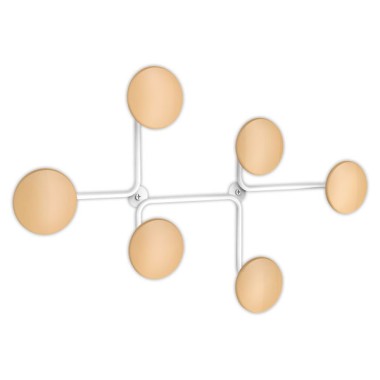 Patère à fixer blanc  - Fiducial