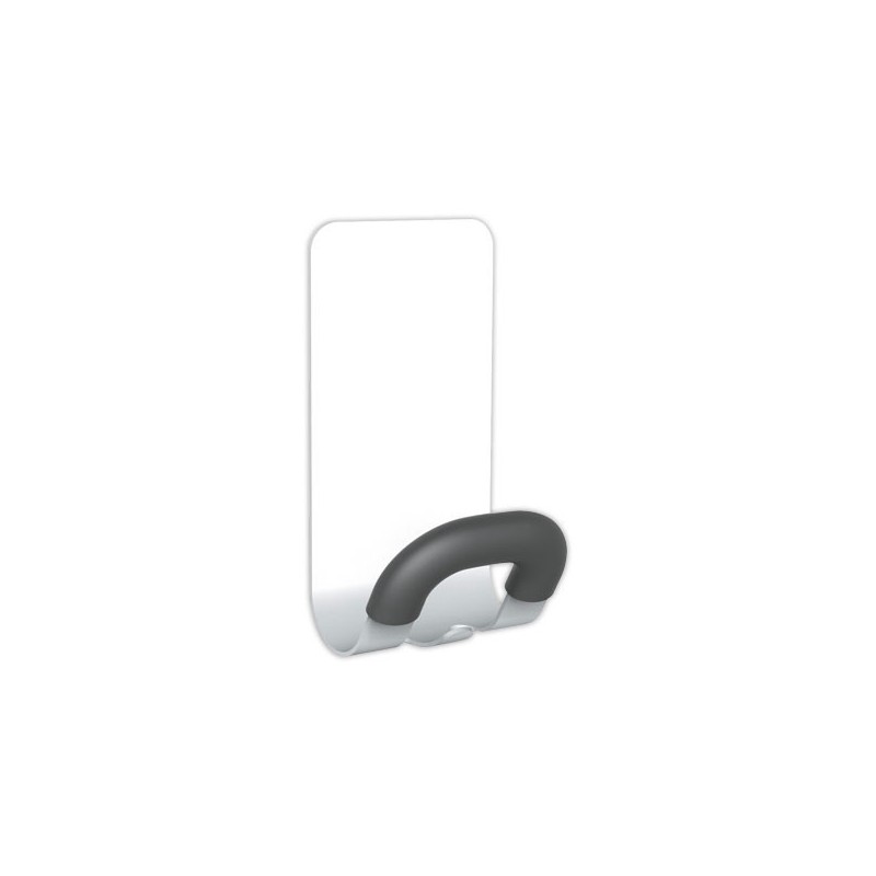 Patère magnétique metallique blanc  - Fiducial