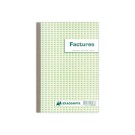 Manifold autocopiant Factures mention TVA 21x14,8cm Foliotage 50/2  - Fiducial
