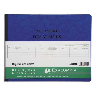 Registre visiteurs  - Fiducial