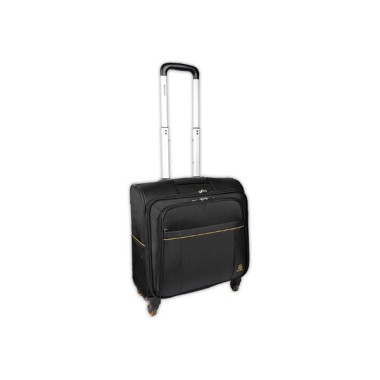 Trolley pilot case Polyester 4 roulettes  - Fiducial