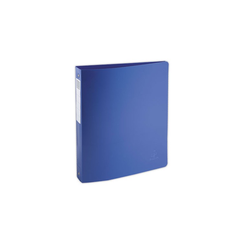 Classeur 4 anneaux 3 cm PP recyclé BeeBlue - Bleu marine  - Fiducial