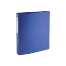 Classeur 4 anneaux 3 cm PP recyclé BeeBlue - Bleu marine  - Fiducial