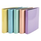 Classeur A4 4 anneaux 2,5 cm Aquarel (couleurs assorties)  - Fiducial