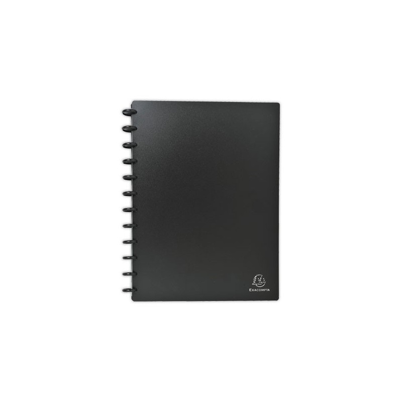 Porte-cartes de visite à anneaux et pochettes détachables A4  - Fiducial