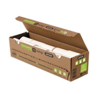 bobines thermiques 57x30mm - 9m - SumUp - 55g/m2  x20 - Fiducial