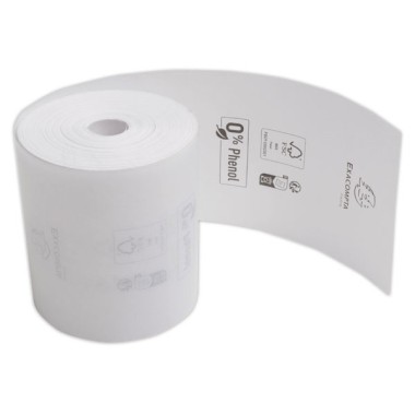 bobines thermiques 80x72mm - 76m - 48g/m2  x10 - Fiducial