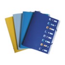 Trieur 8 compartiments PP recyclé BeeBlue - Assortis  - Fiducial