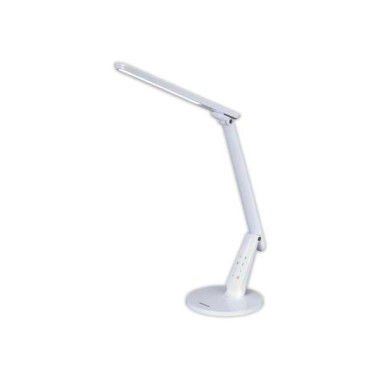 Lampe de bureau LED ZIG 10W blanc, ambiances préprogrammés  - Fiducial