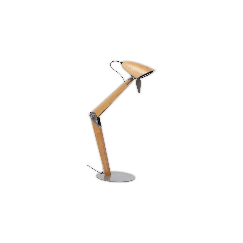 Lampe de bureau LED LORA grise  - Fiducial