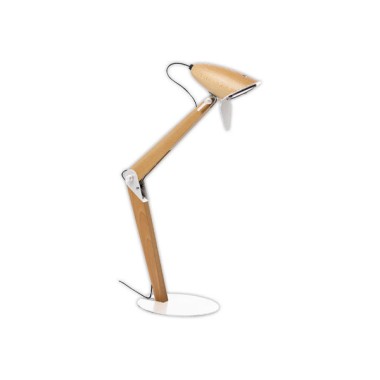 Lampe de bureau LED LORA blanche  - Fiducial