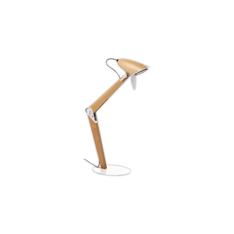 Lampe de bureau LED LORA blanche  - Fiducial