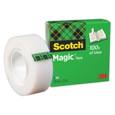 Adhésif invisible SCOTCH 810 33X19  - Fiducial