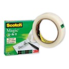 Rouleau d'adhésif invisible SCOTCH Magic 810 - 66 m x 19 mm  - Fiducial