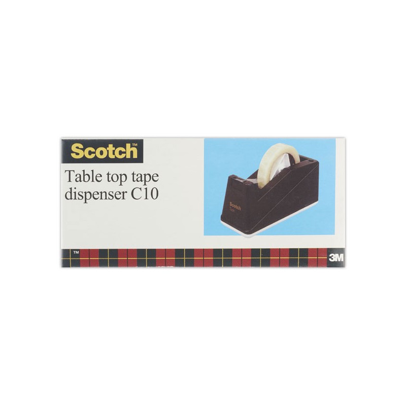 Dévidoir Table Top noir Scotch® C10  - Fiducial