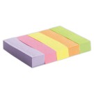 Marque-pages Post-it® en papier, couleurs néons - Lot 5 x 100  - Fiducial