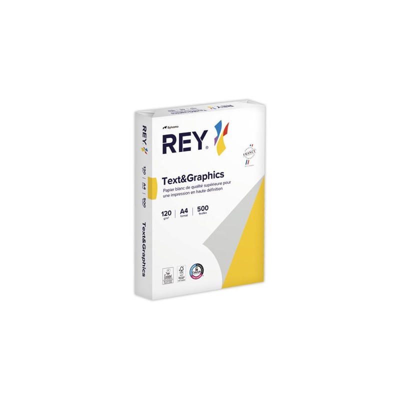 Ramette de 250 feuilles de papier blanc Text and Graphics A4 120G  - Fiducial