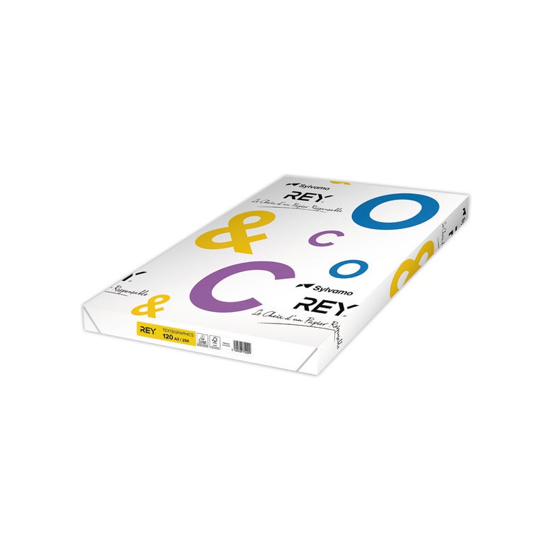 Ramette de 250 feuilles de papier blanc Text and Graphics A3 120G  - Fiducial