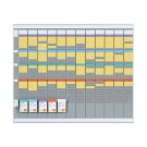 Kit planning annuel 13 colonnes 32 fentes  - Fiducial