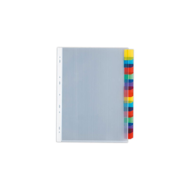 Jeu d'intercalaires pochettes Oxford 12p PP8/100  - Fiducial