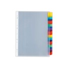 Jeu d'intercalaires pochettes Oxford 12p PP8/100  - Fiducial