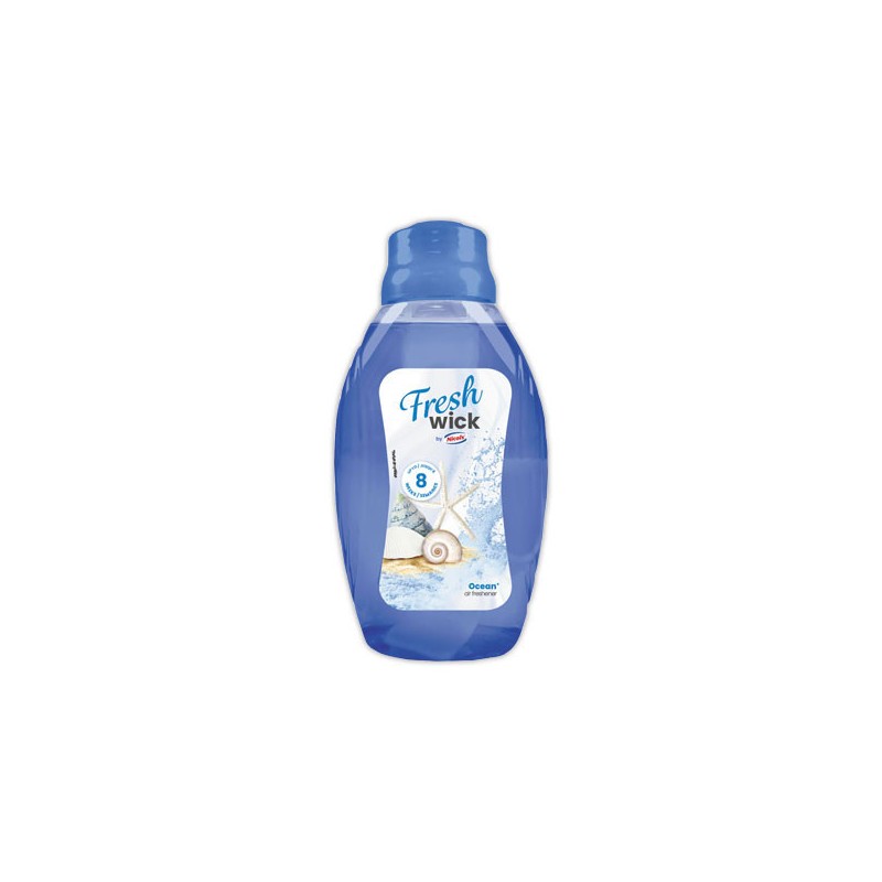 Flacon désodorisant à mèche parfum Océan 375 ml  - Fiducial