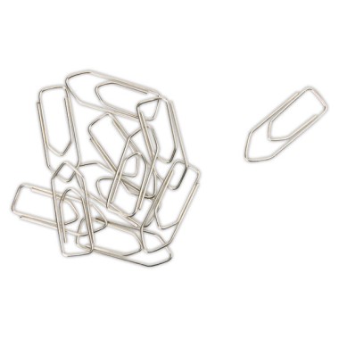 Trombones acier galvanisé 32 mm  x100 - Fiducial