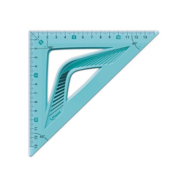 Equerre 45 hypoténuse 21 cm - INCASSABLE  - Fiducial