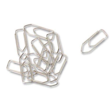Trombones acier galvanisé 25 mm  x100 - Fiducial