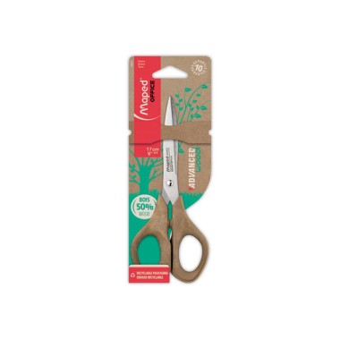 Paire de ciseaux symétriques pour droitier Advanced Wood MAPED - 17 CM  - Fiducial