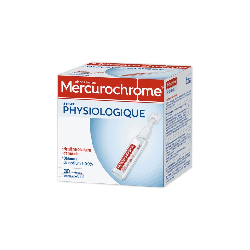 Sérums physiologiques  x30 - Fiducial