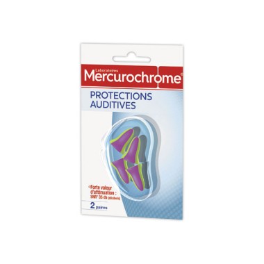 Protections auditives - Mercurochrome  - Fiducial