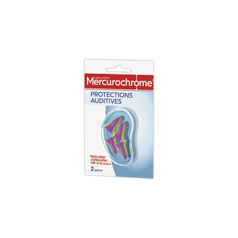 Protections auditives - Mercurochrome  - Fiducial