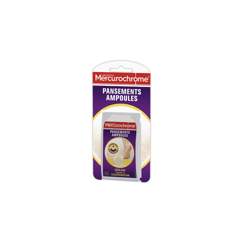 Pansements ampoules grand format  x5 - Fiducial