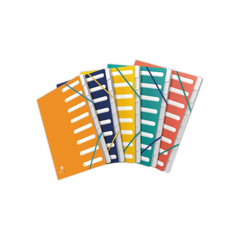 Trieur bicolor recyclé à 8 positions  - Fiducial