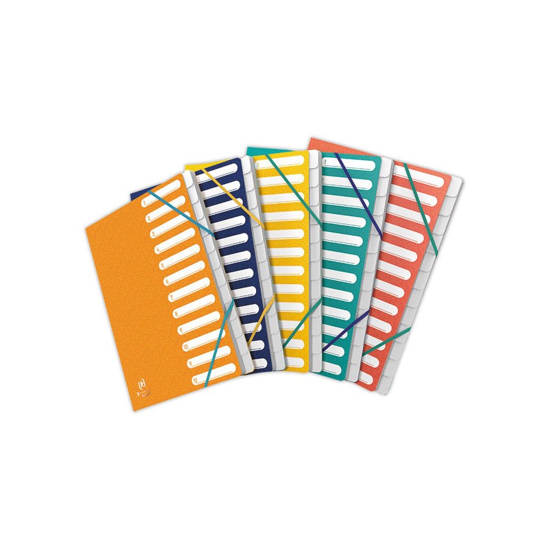Trieur bicolor recyclé à 12 positions  - Fiducial