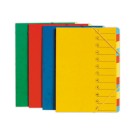 Trieur chemise avec élastiques-12 compartiments  - Fiducial