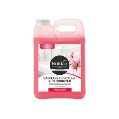 Nettoyant détartrant et desodorisant floral pour sanitaire 5L  - Fiducial