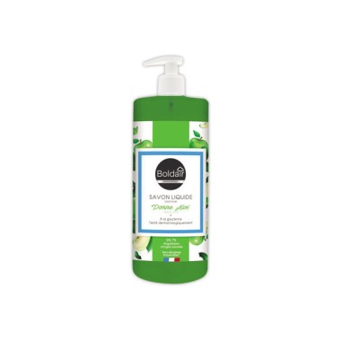 Flacon de savon BOLDAIR parfum Pomme aloé vera - 500 ml  - Fiducial