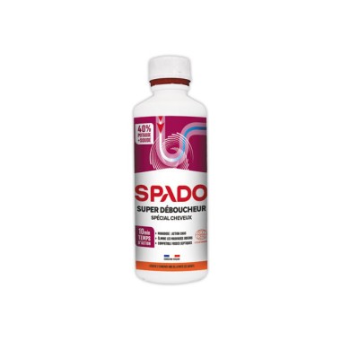 Déboucheur SPADO cheveux ecocert 500 ml  - Fiducial