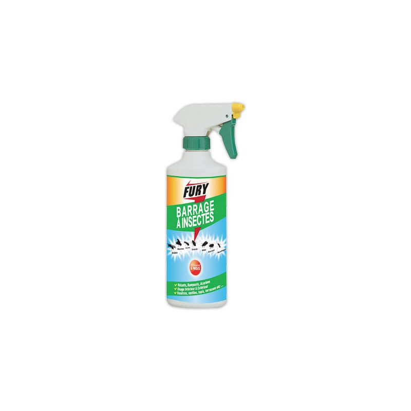 Vaporisateur 500 ml Barrage à insectesFury  - Fiducial