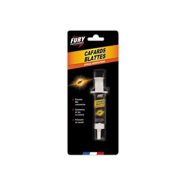 Gel anti-cafards et blattes Fury  - Fiducial