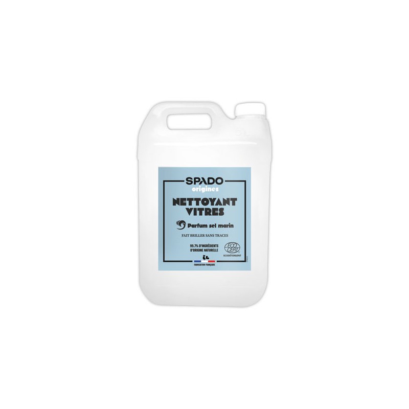 Nettoyant vitres gel 100% naturel GLOSS 5 L  - Fiducial