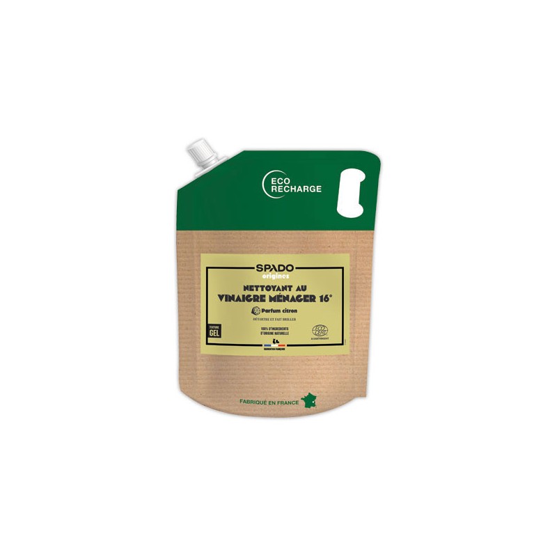 Recharge vinaigre blanc gel GLOSS 2.5L  - Fiducial
